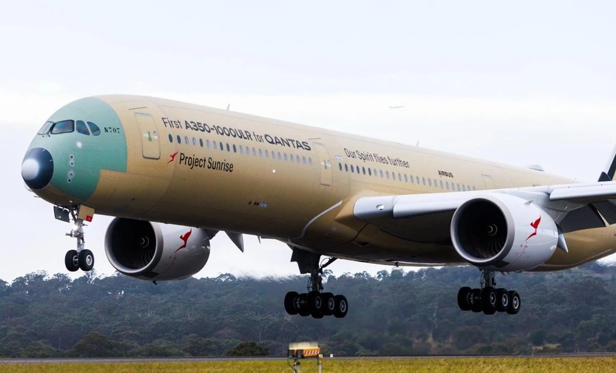Airbus A350-1000ULR здійснив перший в історії 22-годинний рейс