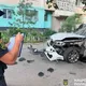В Одесі підірвали автомобіль військового: водій отримав легкі поранення