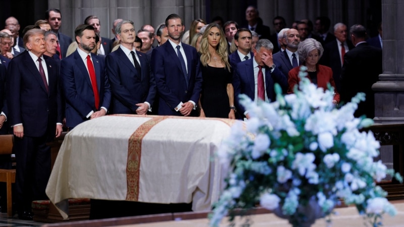 Трамп, Зеленський і Нетаньягу взяли участь у прощальній церемонії з Ліндсі Гремом у Вашингтоні