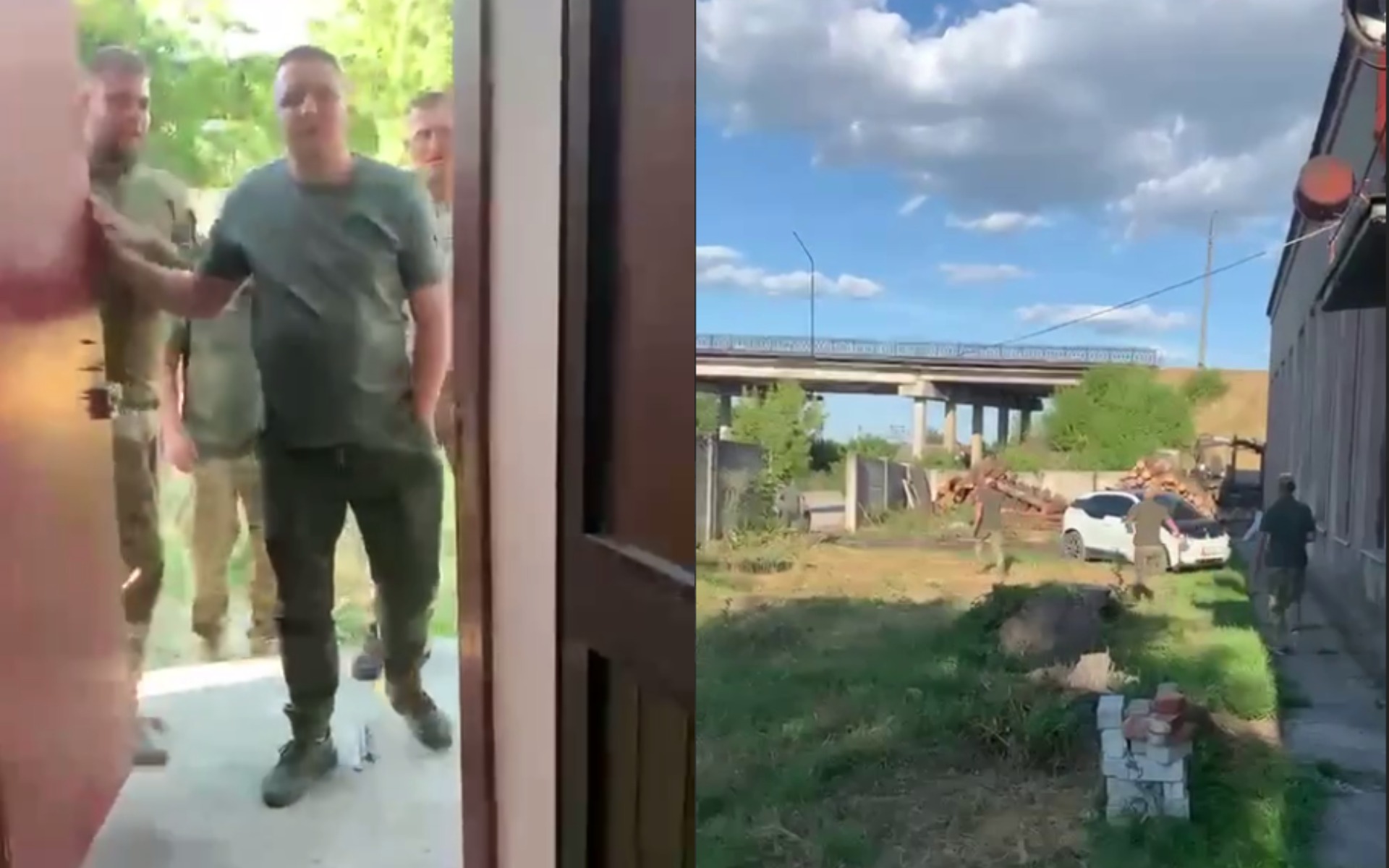 На Черкащині люди у військовій формі зламали замок і зайшли в будинок: ТЦК розслідує