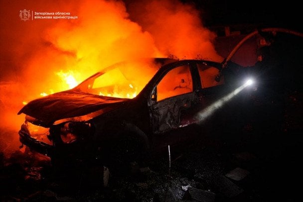 Балістичний удар по Києву: пожежа та постраждалі вночі 11 серпня