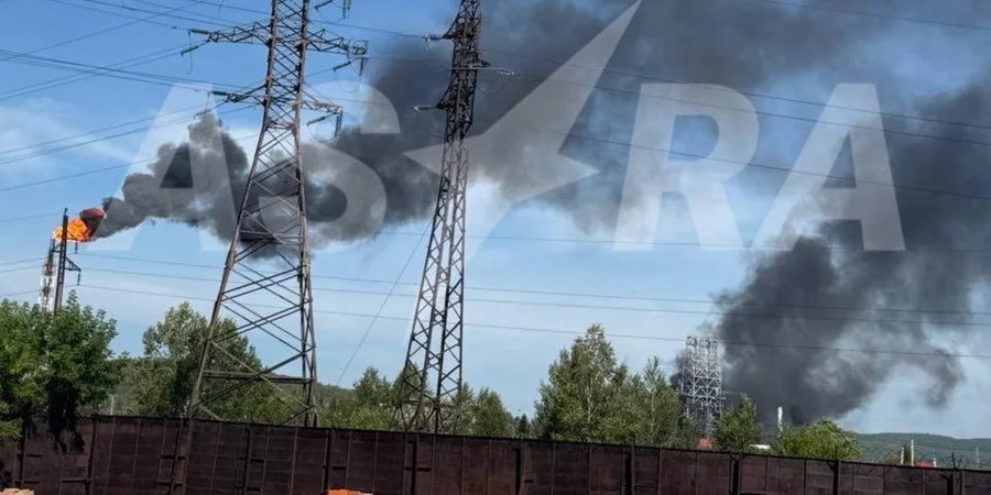 Пожежа на НПЗ «Роснєфті» у Хабаровськом краї РФ
