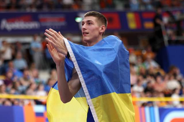 Олег Дорощук здобув «срібло» чемпіонату Європи-2026 зі стрибків у висоту