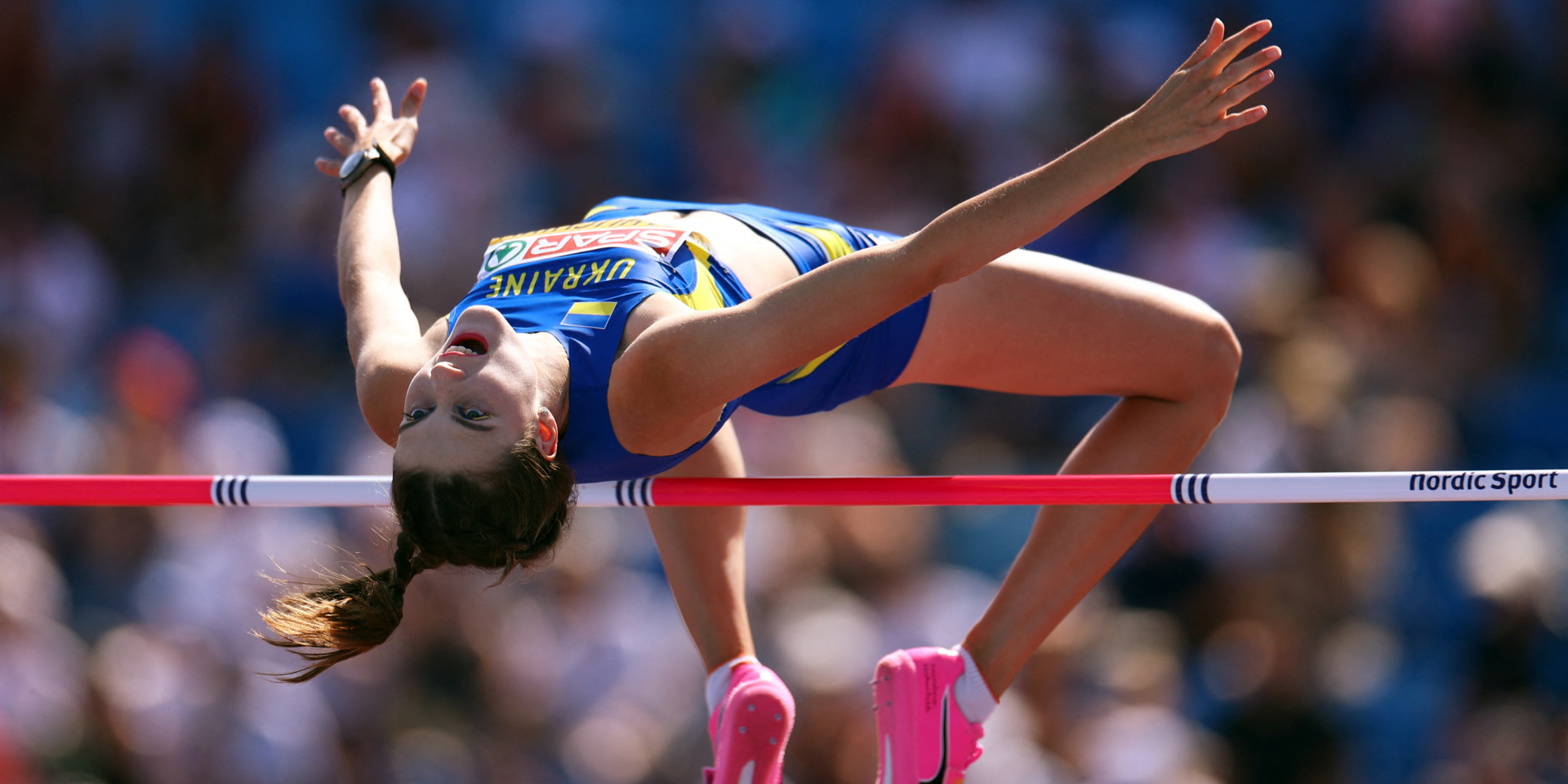 Ярослава Магучіх втретє поспіль виграла чемпіонат Європи зі стрибків у висоту