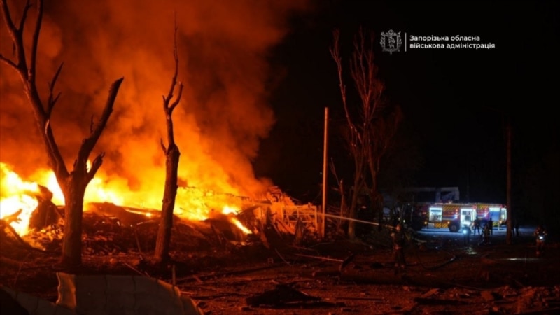 Удар РФ біля АЗС у Запорізькому районі: поранений чоловік