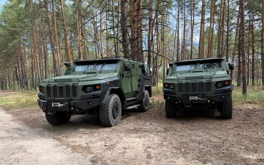 Нацгвардія отримала першу партію броньованих автомобілів «ВАРТА 2»