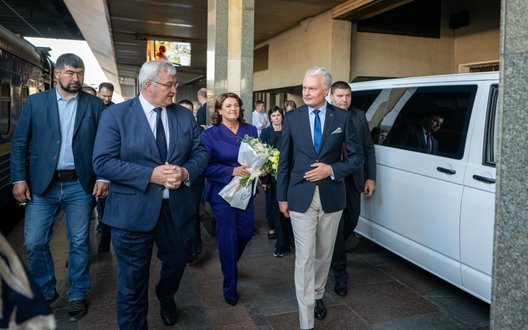 Президент Литви Науседа прибув до Києва на День Незалежності