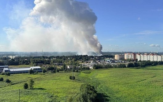 Вибух і пожежа поблизу Санкт-Петербурга: атака на агрофірму «Виборжець» у Колтушах