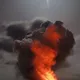 Удар «Шахеда» по складах у Бучанському районі Київщини: масштабна пожежа видна по всьому Києву