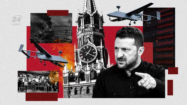 Зеленський: Україна здатна заблокувати небо Росії для цивільної авіації