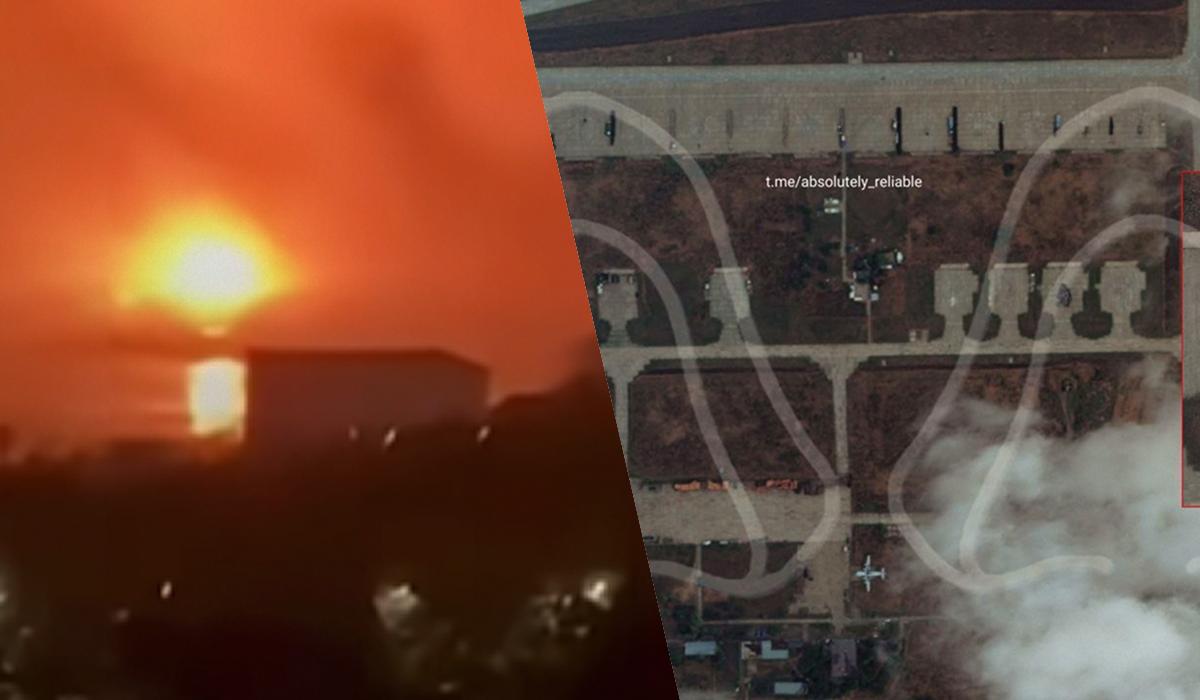 ЗСУ знищили гелікоптер Мі-8 і пошкодили Мі-35 на авіабазі «Таганрог-Центральний»