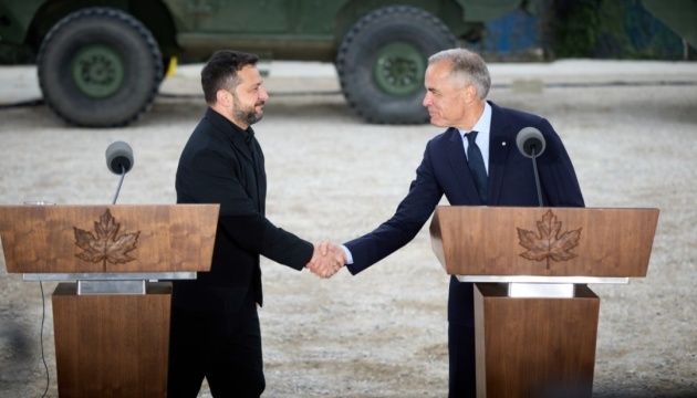 Зеленський і Карні підписують Drone Deal: 30% безпілотників передадуть Україні