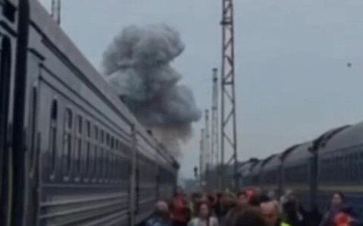 Росія вдарила по локомотиву потяга Київ—Варшава за 2 км від кордону з Польщею