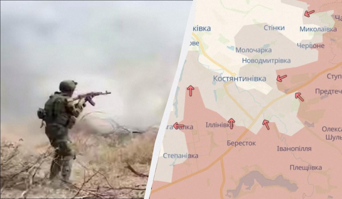 Росіяни просуваються біля Костянтинівки: ворог намагається прорватись до Дружківки
