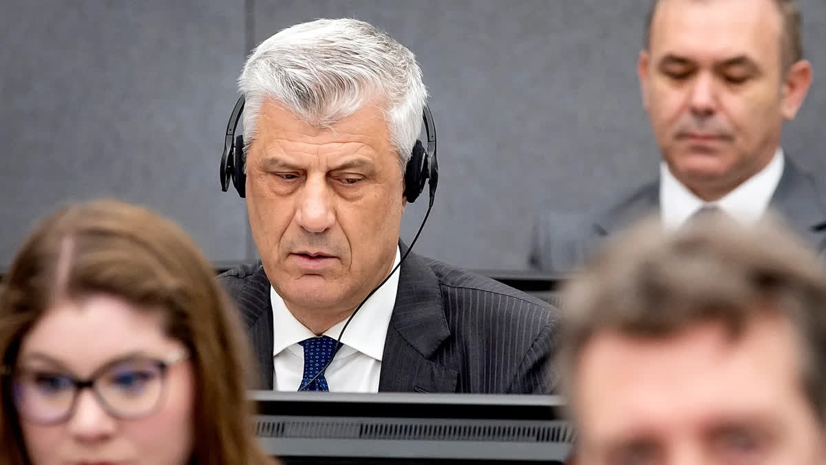 Гаазький трибунал засудив колишнього президента Косова Тачі до 25 років за воєнні злочини