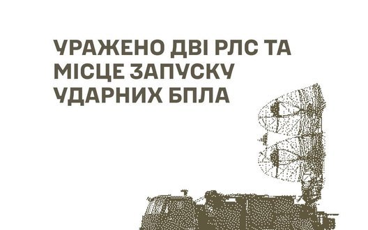 Сили оборони уразили РЛС «Каста», П-18 та базу ударних дронів РФ