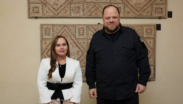 Стефанчук у Мадриді обговорив з представницею Коста-Рики повернення депортованих дітей та санкції проти РФ