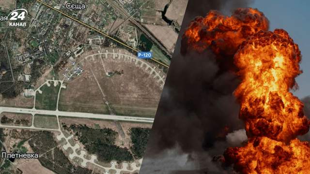 ЗСУ уразили аеродром Сеща у Брянській області та низку об'єктів РФ