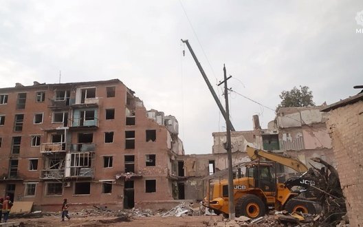 У Прилуках завершено розбір завалів після ракетного удару РФ