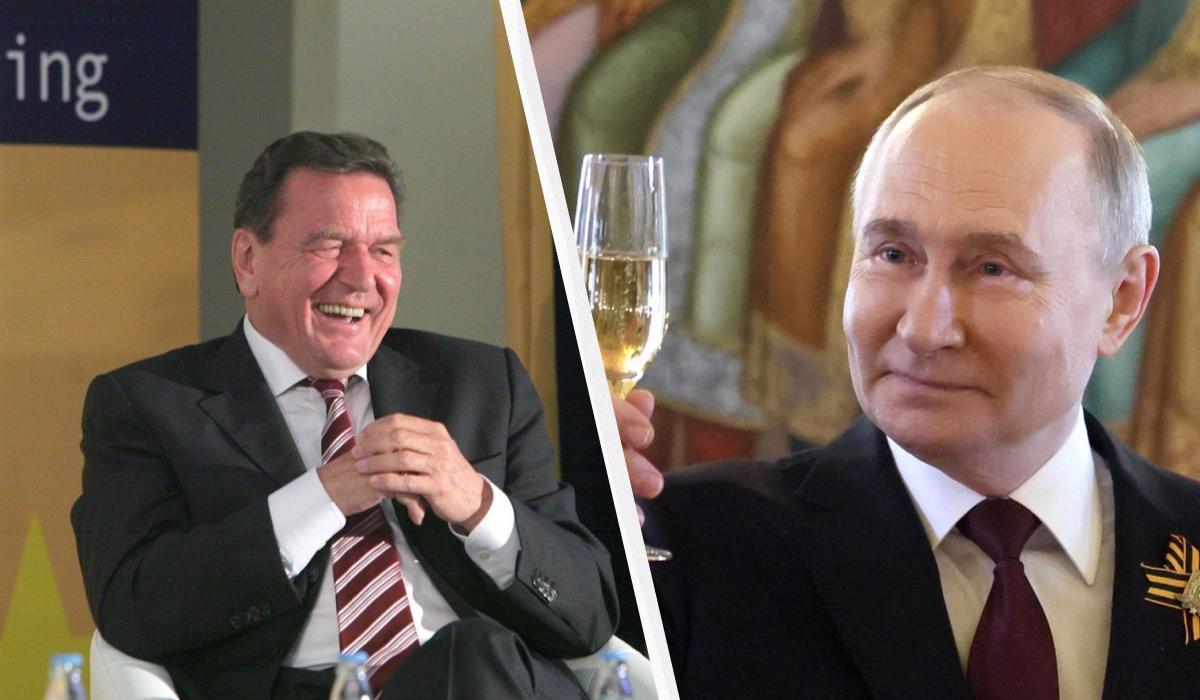 Путін відсвяткував 74-річчя зі Шредером: святкування у «традиційній ізбі»