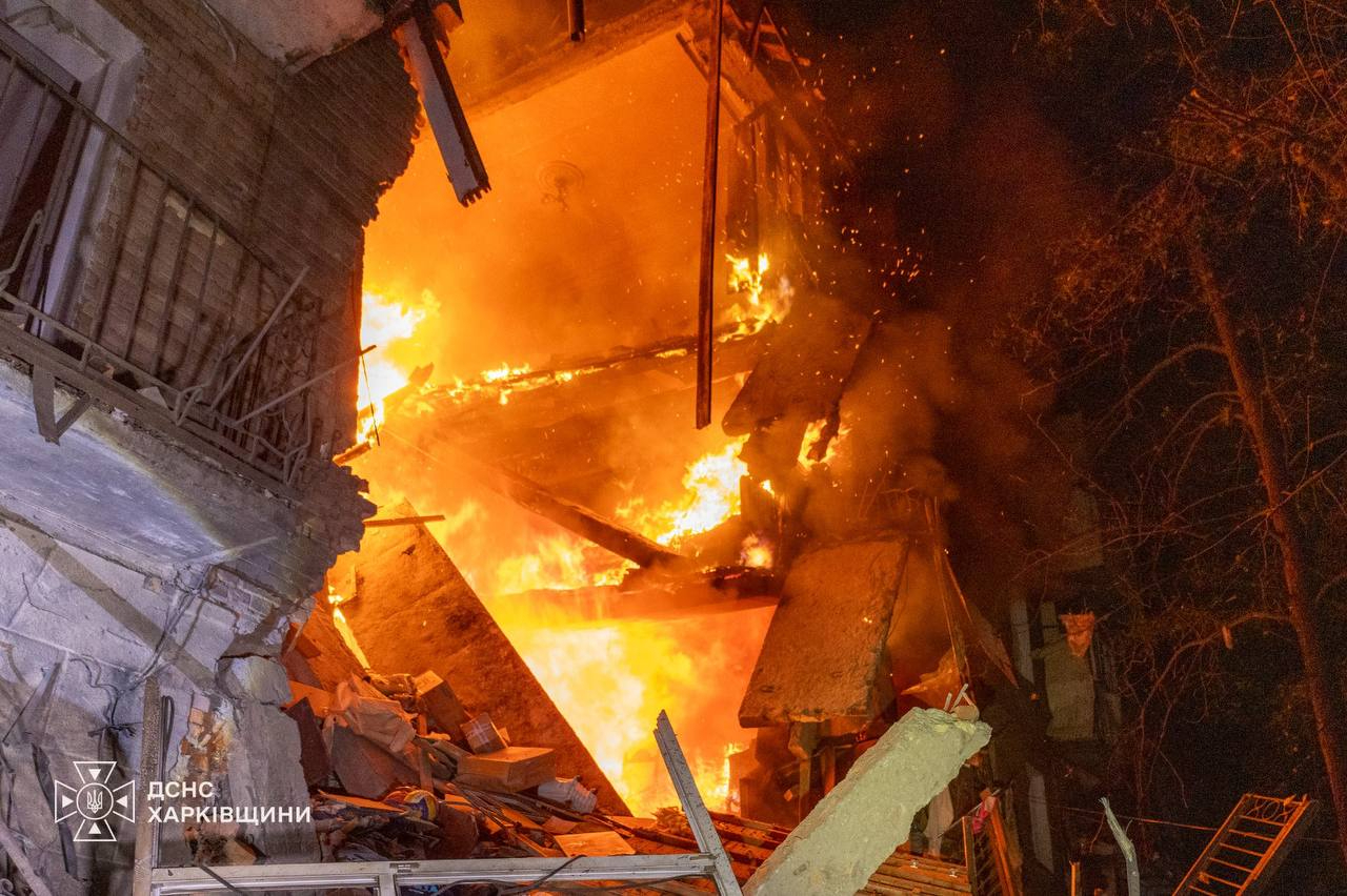 Удар по Харкову: знайдено загиблого, 11 поранених — оновлення
