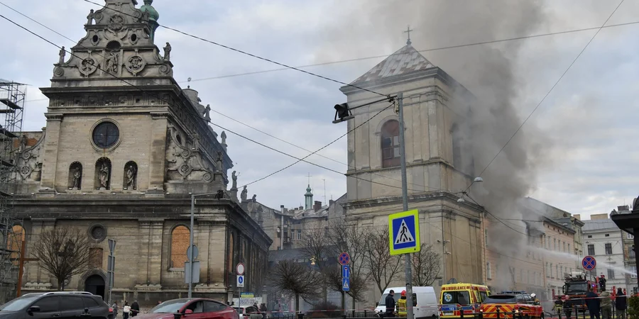 МЗС розкритикувало ЮНЕСКО за реакцію на удар РФ по Бернардинському монастирю у Львові