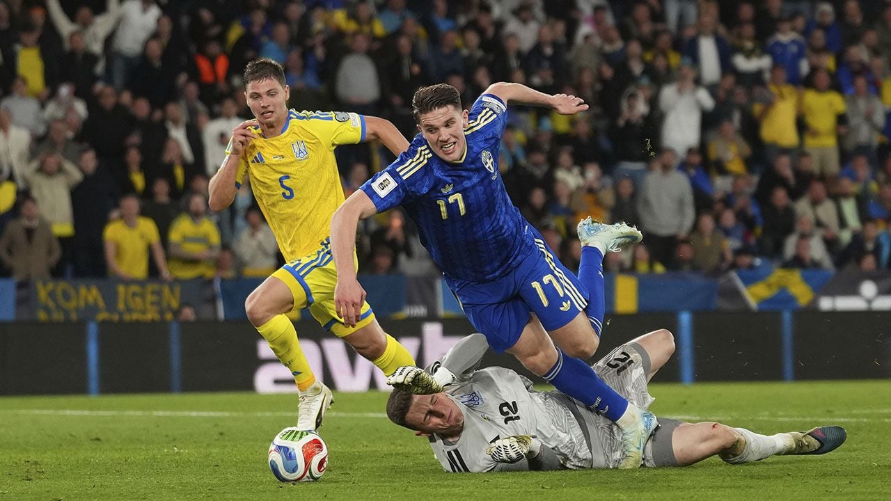 Збірна України програла Швеції 1:3 та вибула з відбору на ЧС-2026