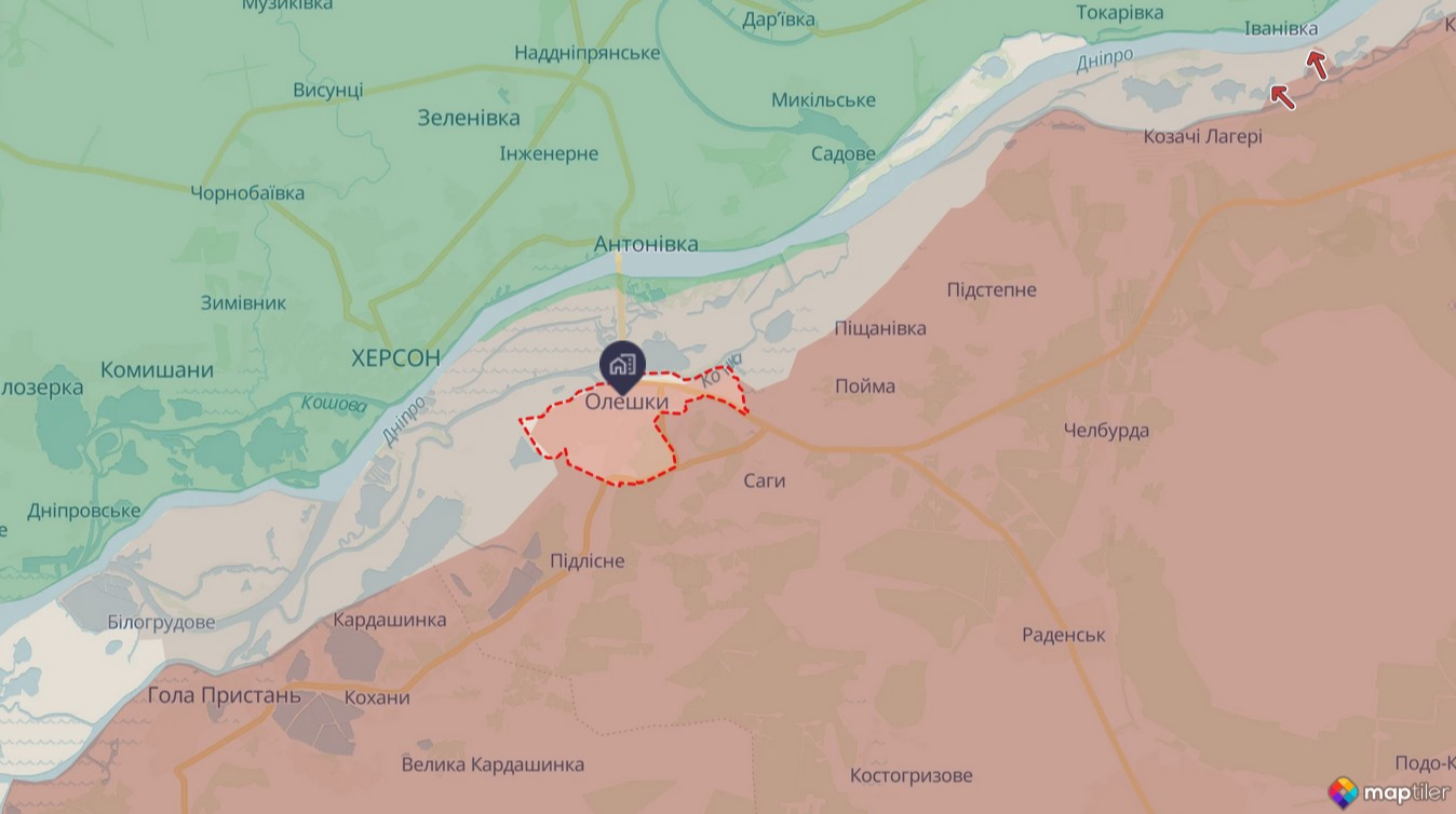 Гуманітарна катастрофа в Олешках: Лубінець закликає МКЧХ відкрити евакуаційний коридор