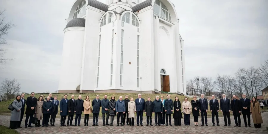 Міністри ЄС підтримали спецтрибунал щодо агресії РФ під час саміту в Бучі