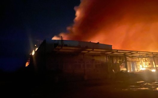 Шахеди РФ знищили склад Star Brands у Павлограді: пошкоджено 5500 кв. м