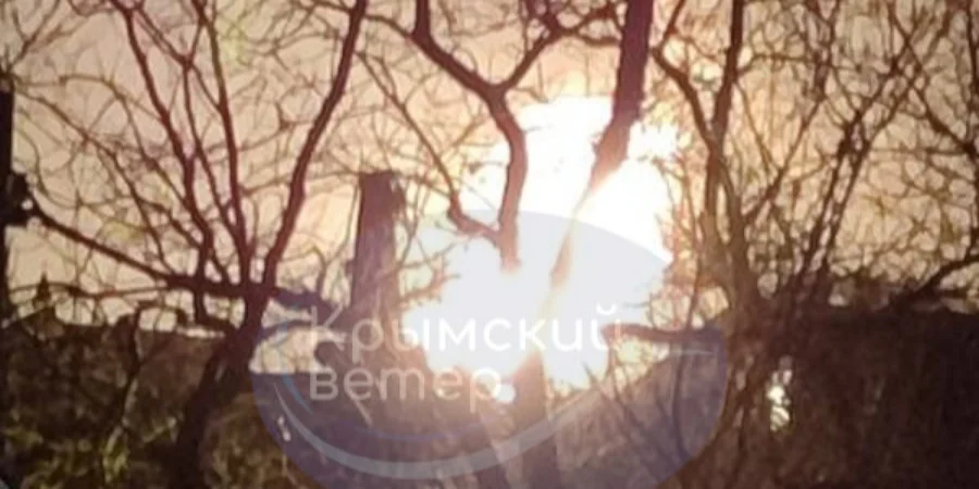 Безпілотники атакували нафтобазу в окупованій Феодосії: спалахнула пожежа