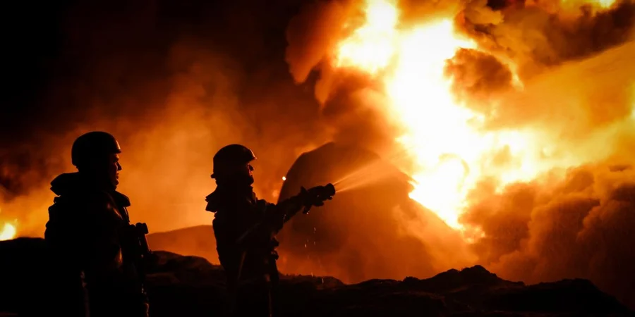 Росія вдарила по НПЗ у Мерефі на Харківщині вп'яте: масштабна пожежа та значні пошкодження