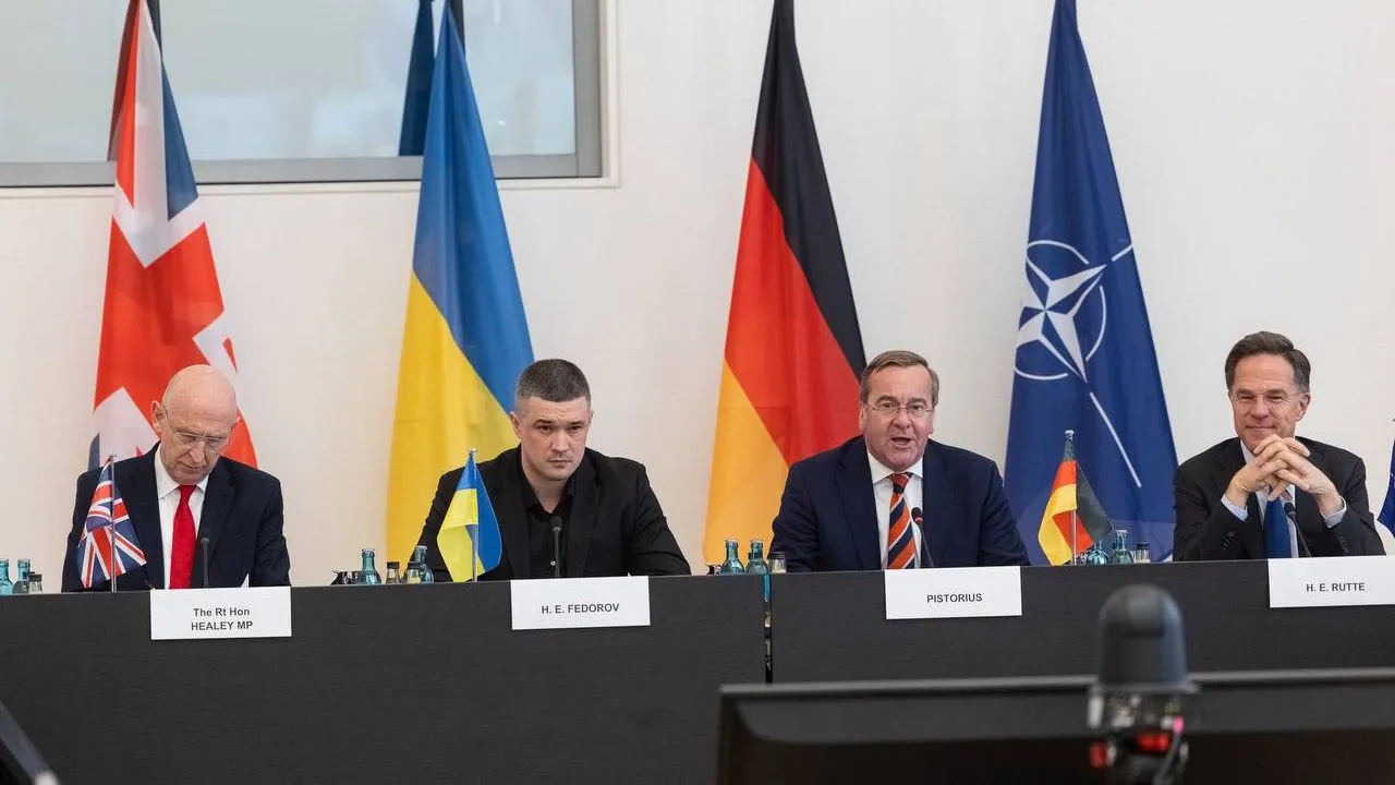 34-й «Рамштайн» у Берліні: Федоров озвучив пріоритети, Україна перехоплює 80% ракет