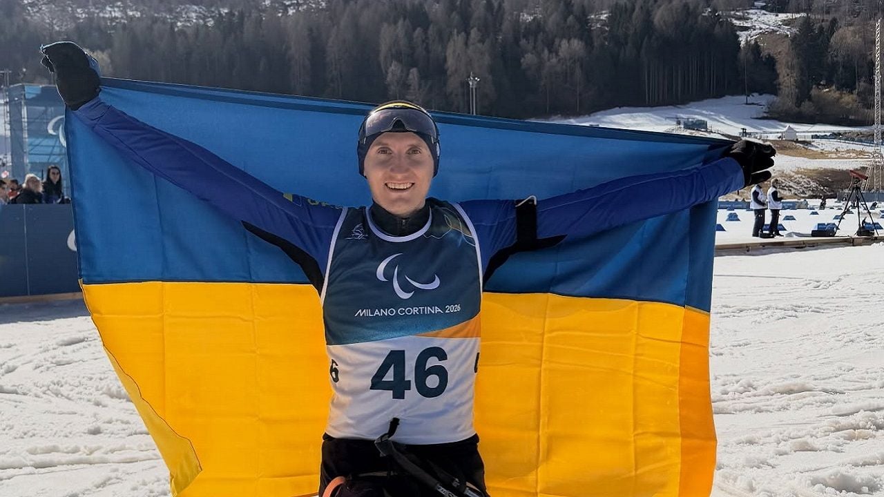Тарас Радь виборов перше золото для України на Паралімпіаді-2026 у парабіатлоні