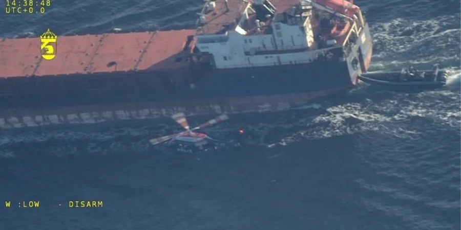 Швеція затримала судно «Caffa» з «тіньового флоту» РФ у Балтійському морі