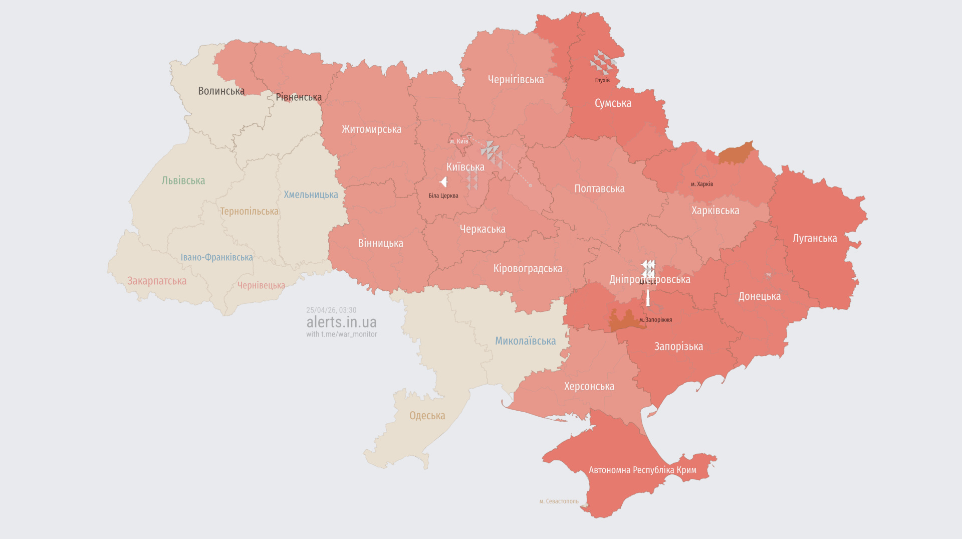 Росія атакувала Україну ракетами Ту-95МС і дронами: вибухи у Харкові, Дніпрі та Білій Церкві