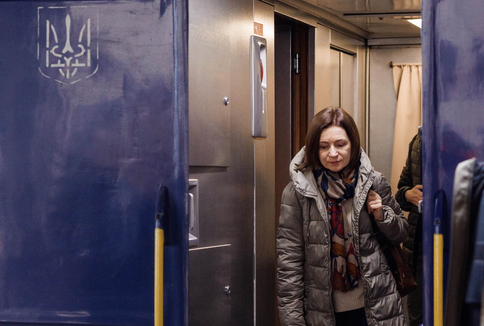 Президентка Молдови Мая Санду прибула до Києва та відвідає Чорнобиль