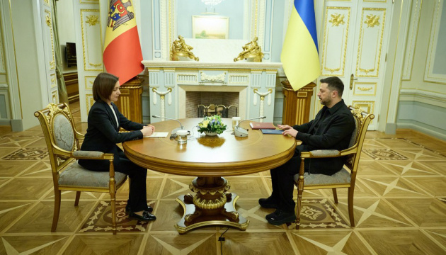 Санду і Зеленський у Києві: Молдова обговорює реінтеграцію Придністров'я без Росії