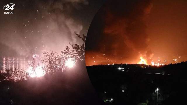 Дрони знову атакували НПЗ і морський термінал у Туапсе: масштабна пожежа