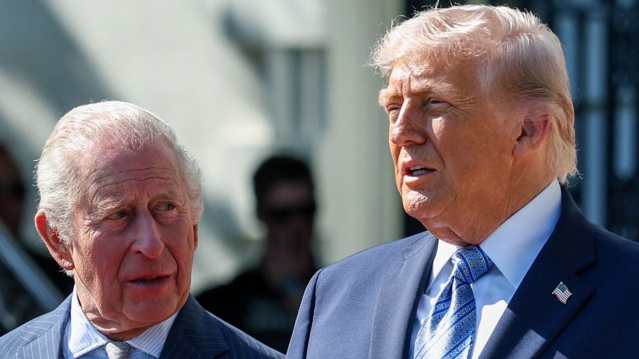 Король Чарльз III підколов Трампа під час державного банкету: «Якби не ми, ви б розмовляли французькою»