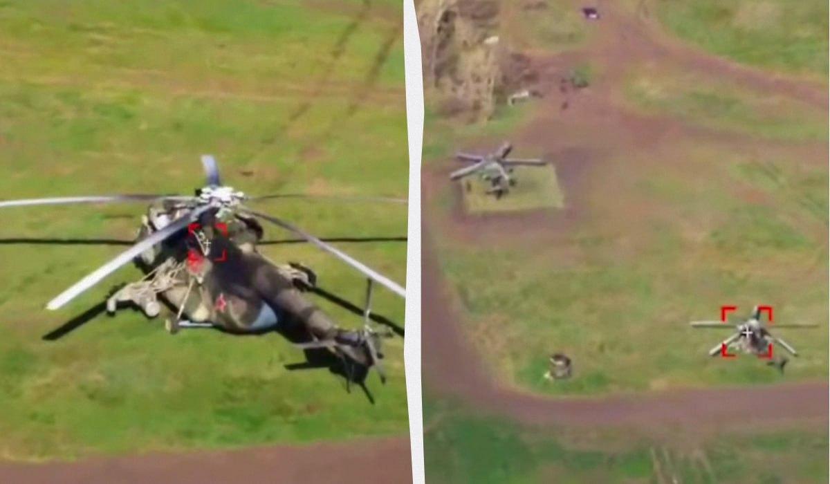 Дрони СБС уразили гелікоптери РФ Мі-28 та Мі-17 за 150 км від фронту у Воронезькій області