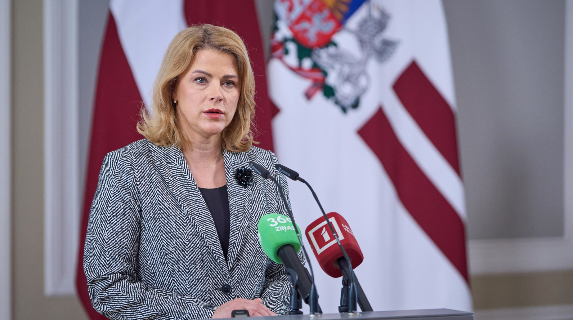 Прем'єрка Латвії Евіка Сіліня подала у відставку разом з урядом