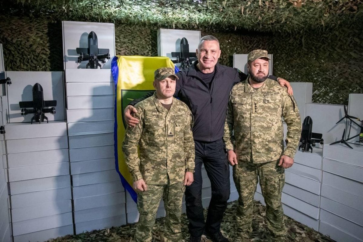 Кличко передав 225-му полку ЗСУ ще 3100 безпілотників від громади Києва