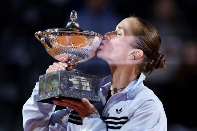 Еліна Світоліна втретє виграла турнір WTA 1000 у Римі та побила рекорд Серени Вільямс