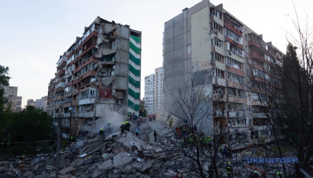 Зеленський: Росія за тиждень випустила 3170 дронів і 74 ракети, загинуло 52 людини