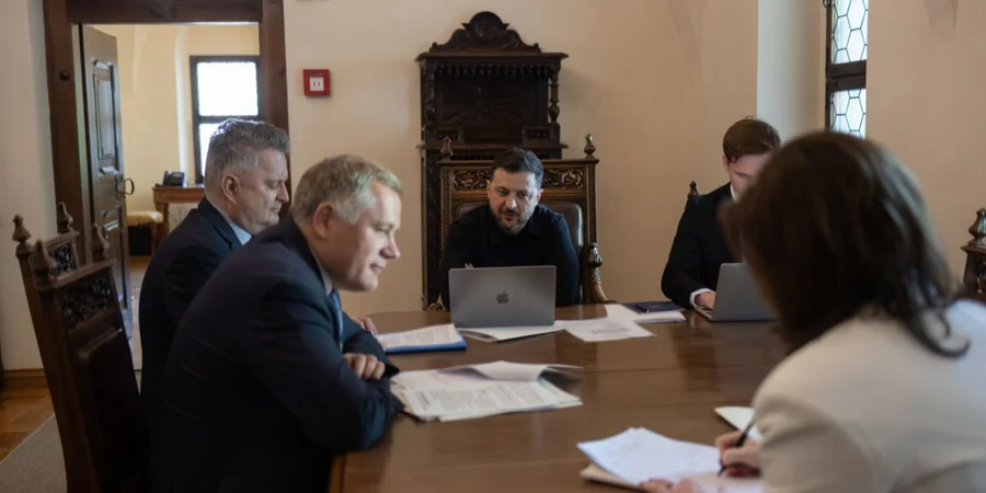 Зеленський провів переговори з Вучичем: обговорено двосторонні відносини та зону вільної торгівлі