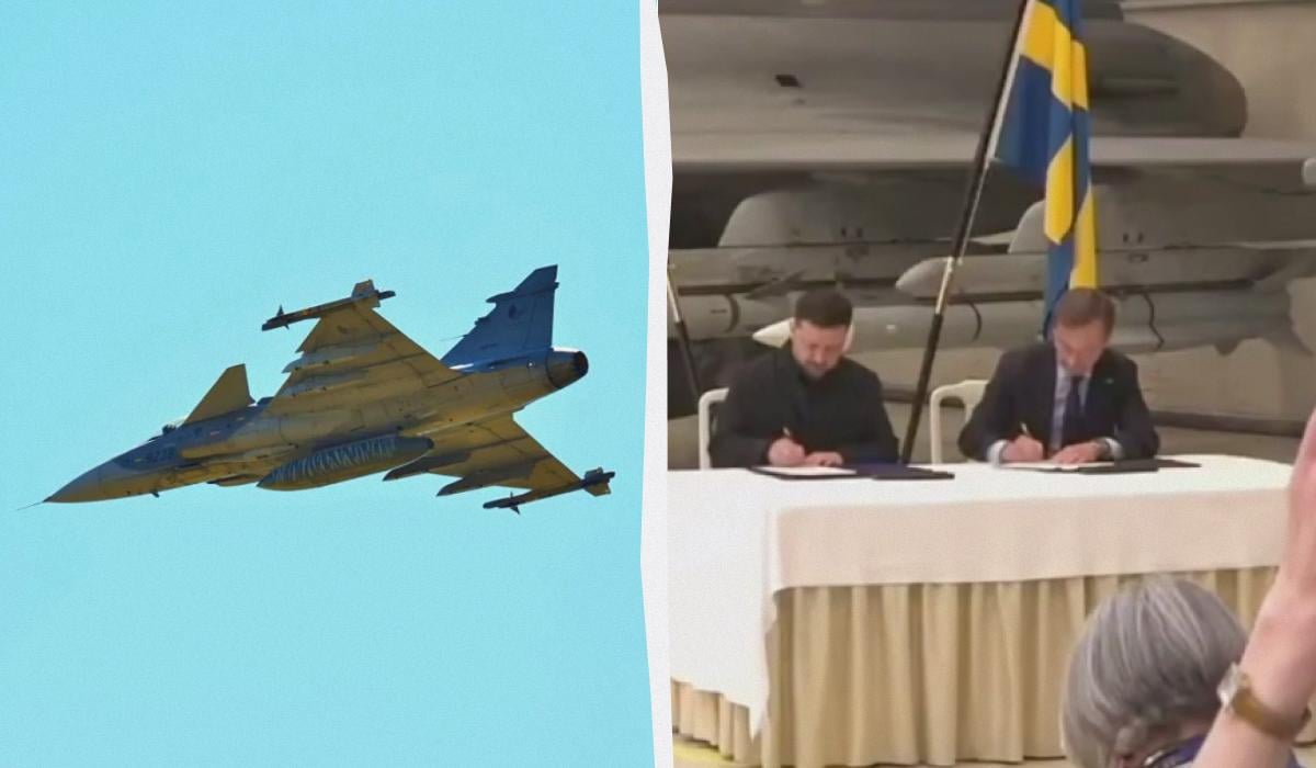 Зеленський у Швеції анонсував «сильний крок» щодо Gripen та великий оборонний пакет