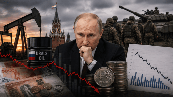 Економіка Росії під тиском: бюджет перевищено на $28 млрд, роздрібна торгівля занепадає