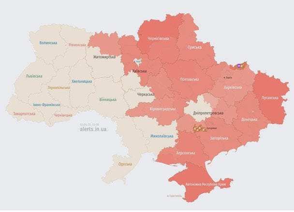 Масована балістична атака РФ вночі 2 червня: 30+ ракет по Києву, Харкову, Дніпру та Запоріжжю