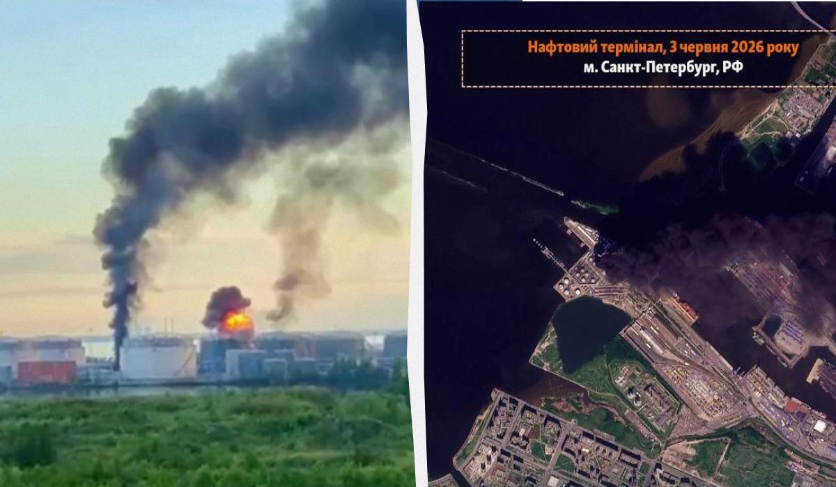 Дрони ЗСУ вразили нафтовий термінал у Санкт-Петербурзі під час ПМЕФ
